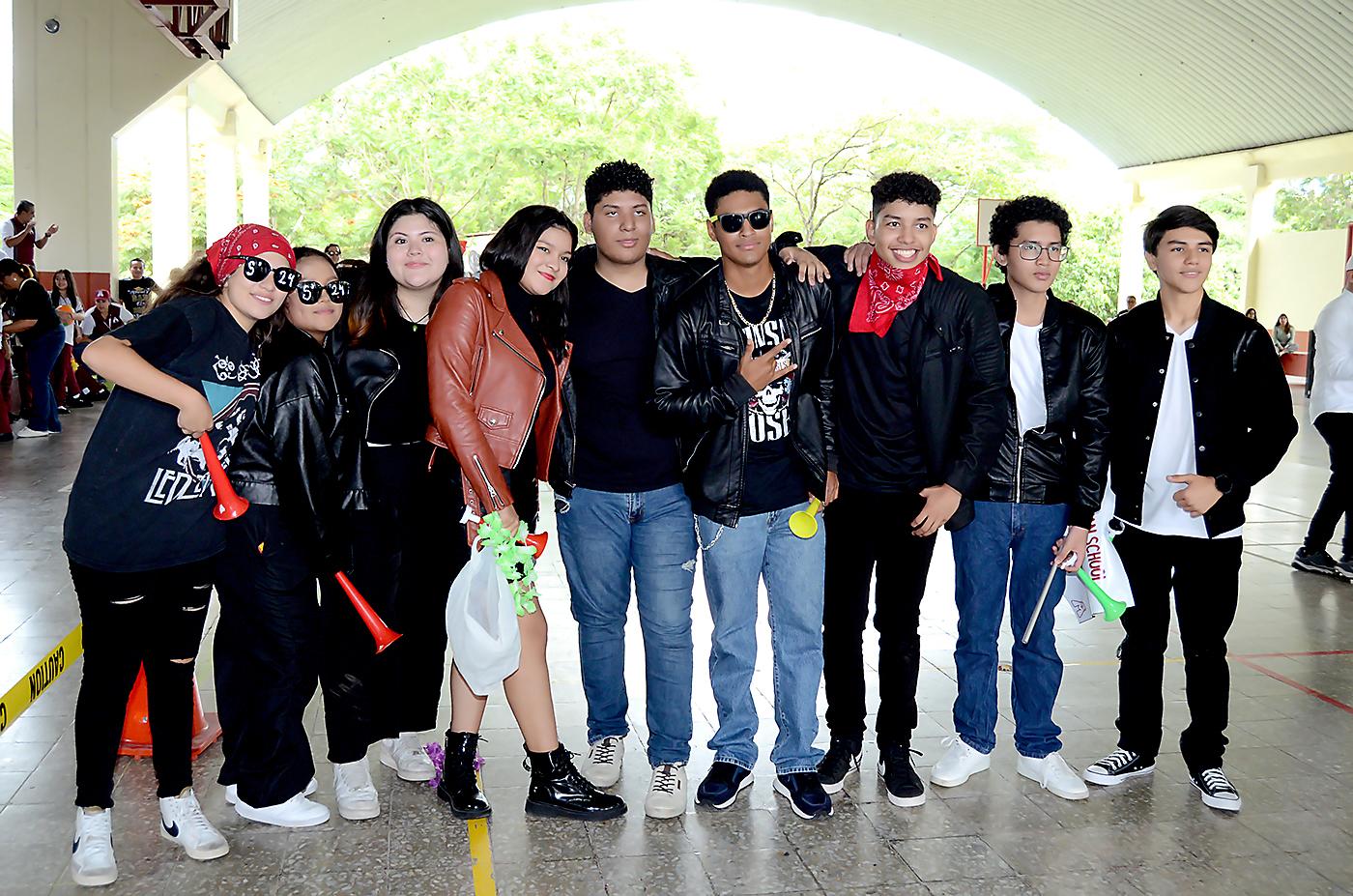 Keren Matamoros, Ligia Salgado, Laura López, Ashley Gonzáles, Raymond Flores, José Cruz, Luis Flores, Sebastián Molina y Samuel Gonzáles.