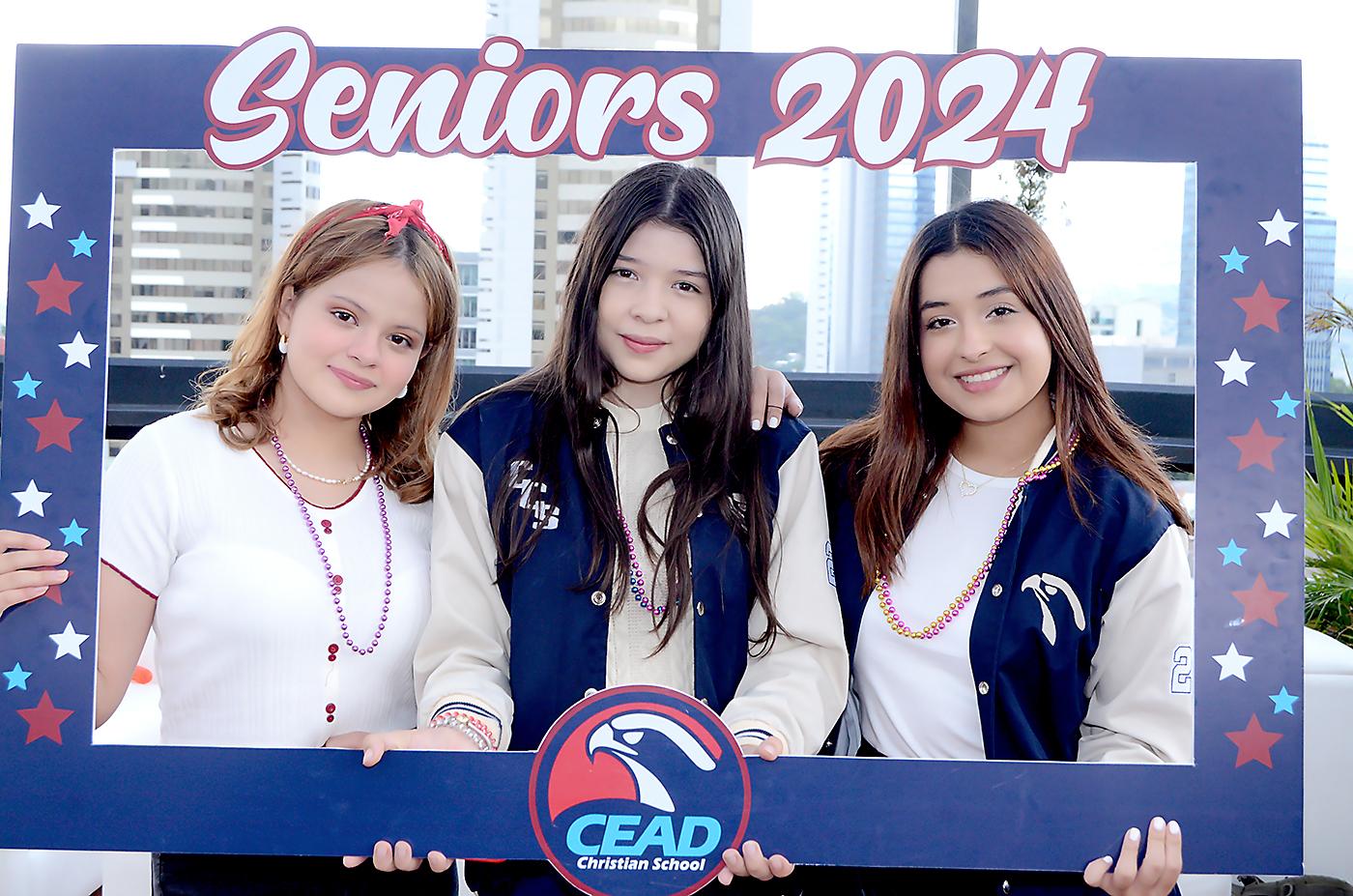 Gracia Mercado, Emily Argueta, Tiffany Morazán