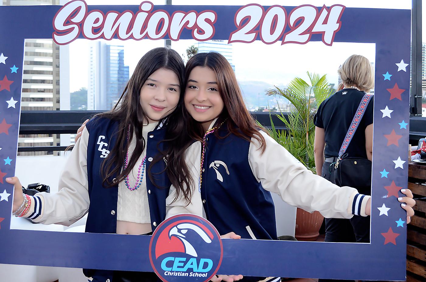 Emily Argueta y Tiffany Morazán