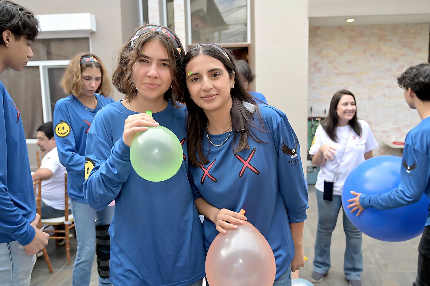 Isabella Kluggman y Andrea Tilguant.
