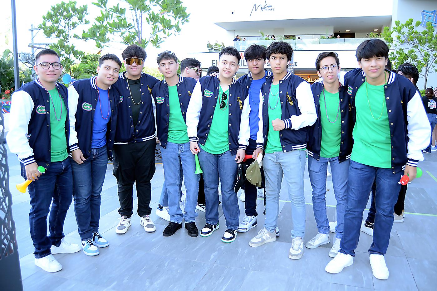 Alberto Guerrero, Jimmy Meza, Armando Corrales, Diego Suazo, Jorge Licona, Santiago Giron, Ruvin Mendoza, José Ayestas y Edwin Núñez.