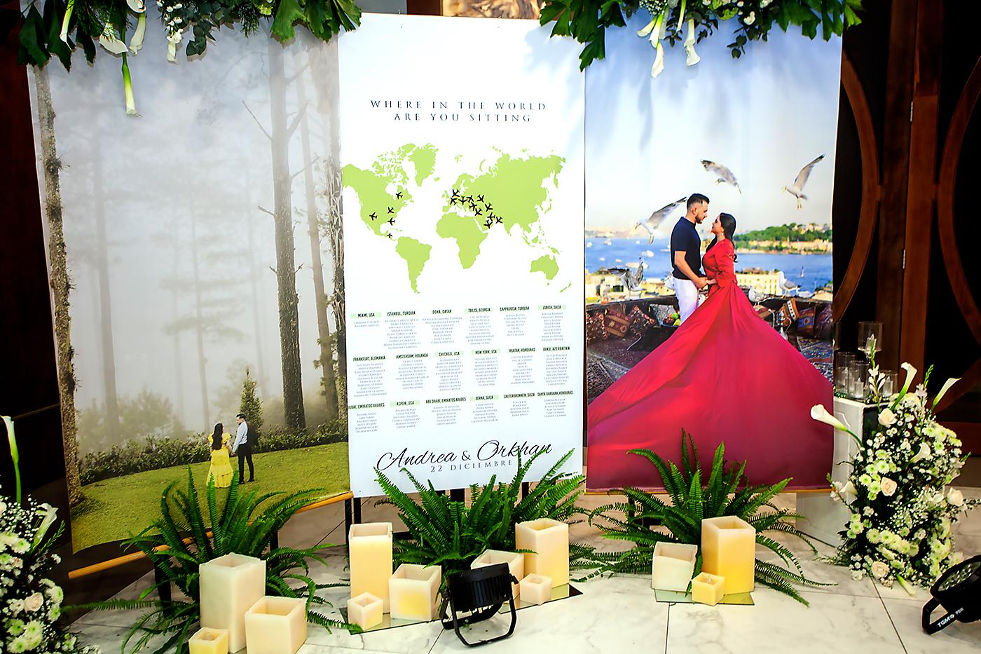 Boda de Orkhan Yusubov y Andrea Carrillo