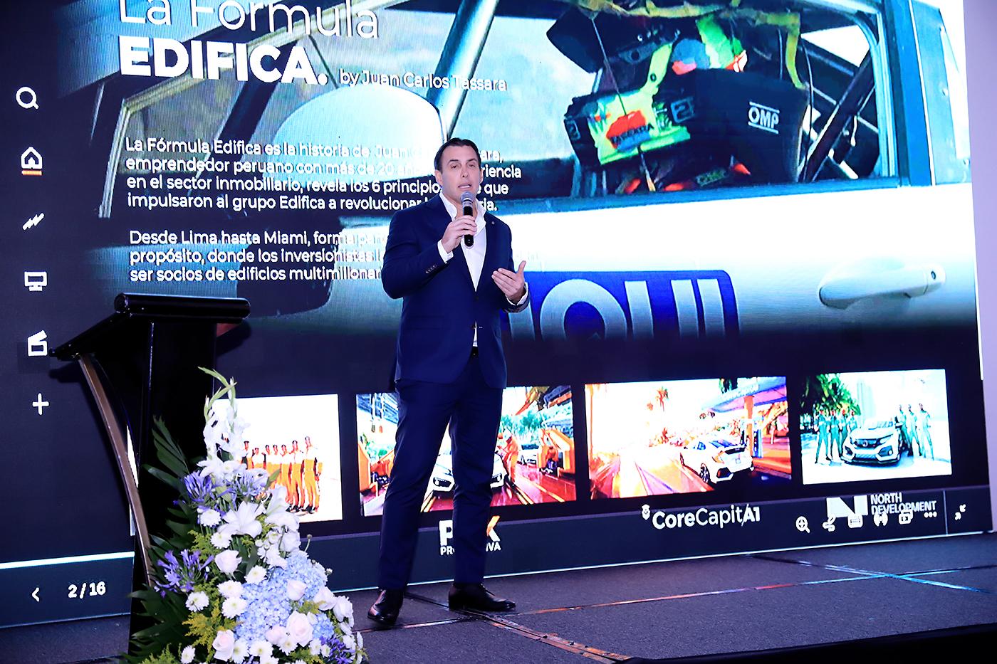 Juan Carlos Tassara, CEO de Edifica y developer de Domus. 