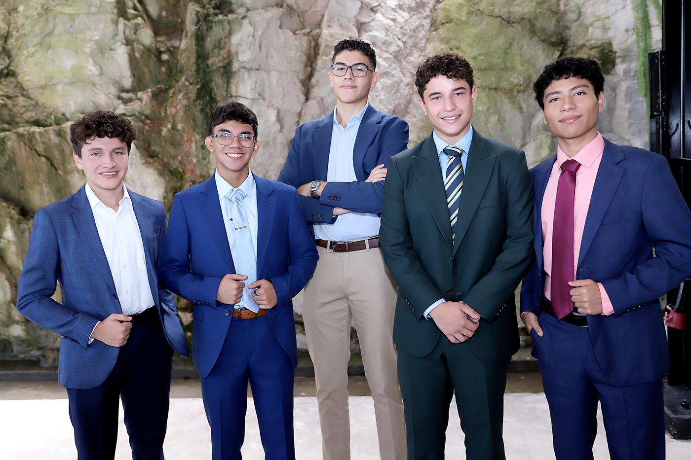 Alejandro Domínguez, Miguel Mencía, Daniel Kafie, Jorge Rodríguez y Ernesto Castro. Alejandro Domínguez, Miguel Mencía, Daniel Kafie, Jorge Rodríguez y Ernesto Castro.