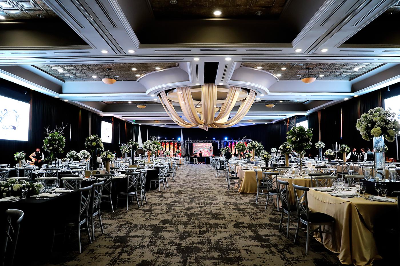 Elegante y lleno de encanto lucieron las instalaciones durante la pron night Del Campo School