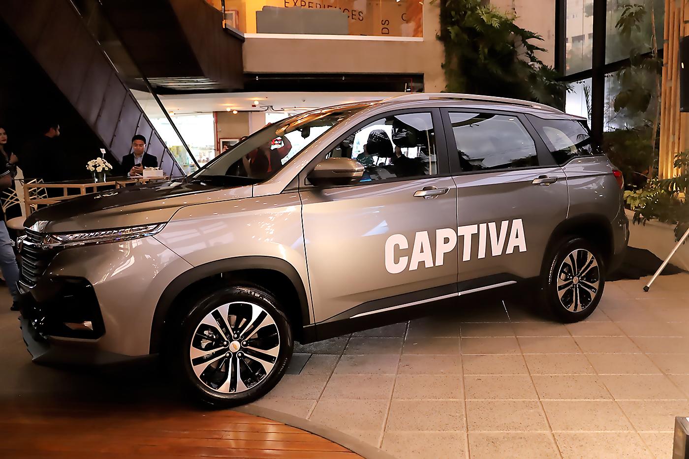 Lanzamiento del nuevo Chevrolet Captiva 2024