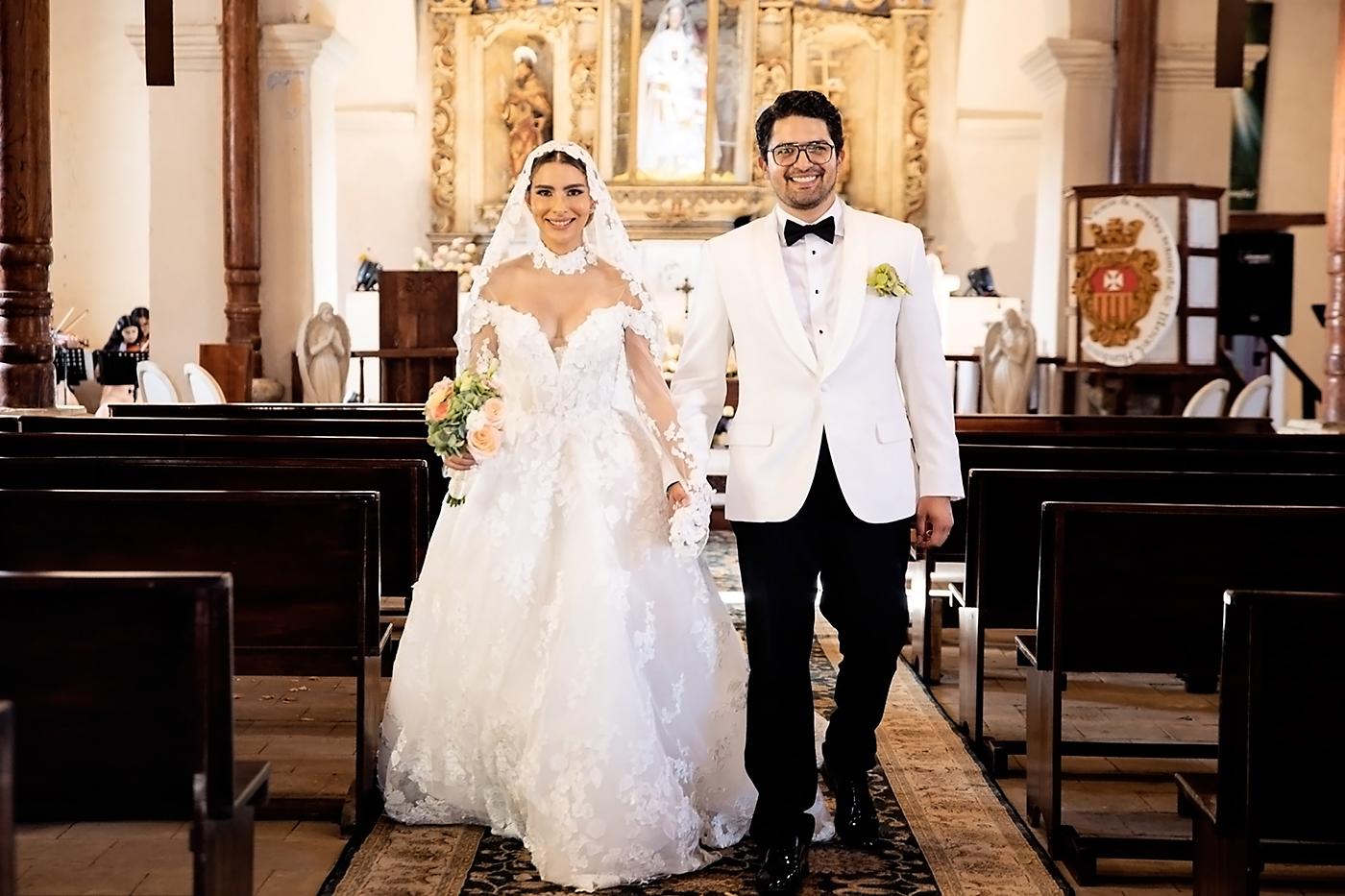 La boda religiosa de Ivonne Mayorga y David Hércules
