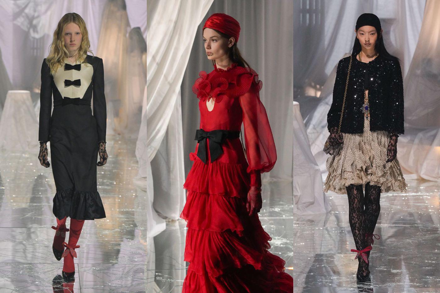 <b>Debut Alessandro Michele en Valentino</b>El debut de Alessandro Michele en Valentino fue todo un espectáculo. Su estilo maximalista trajo una colección llena de colores brillantes, texturas y formas atrevidas. Michele aportó una visión fresca y diferente a la marca, alejándose de la tendencia minimalista y trayendo de vuelta el lujo extravagante.