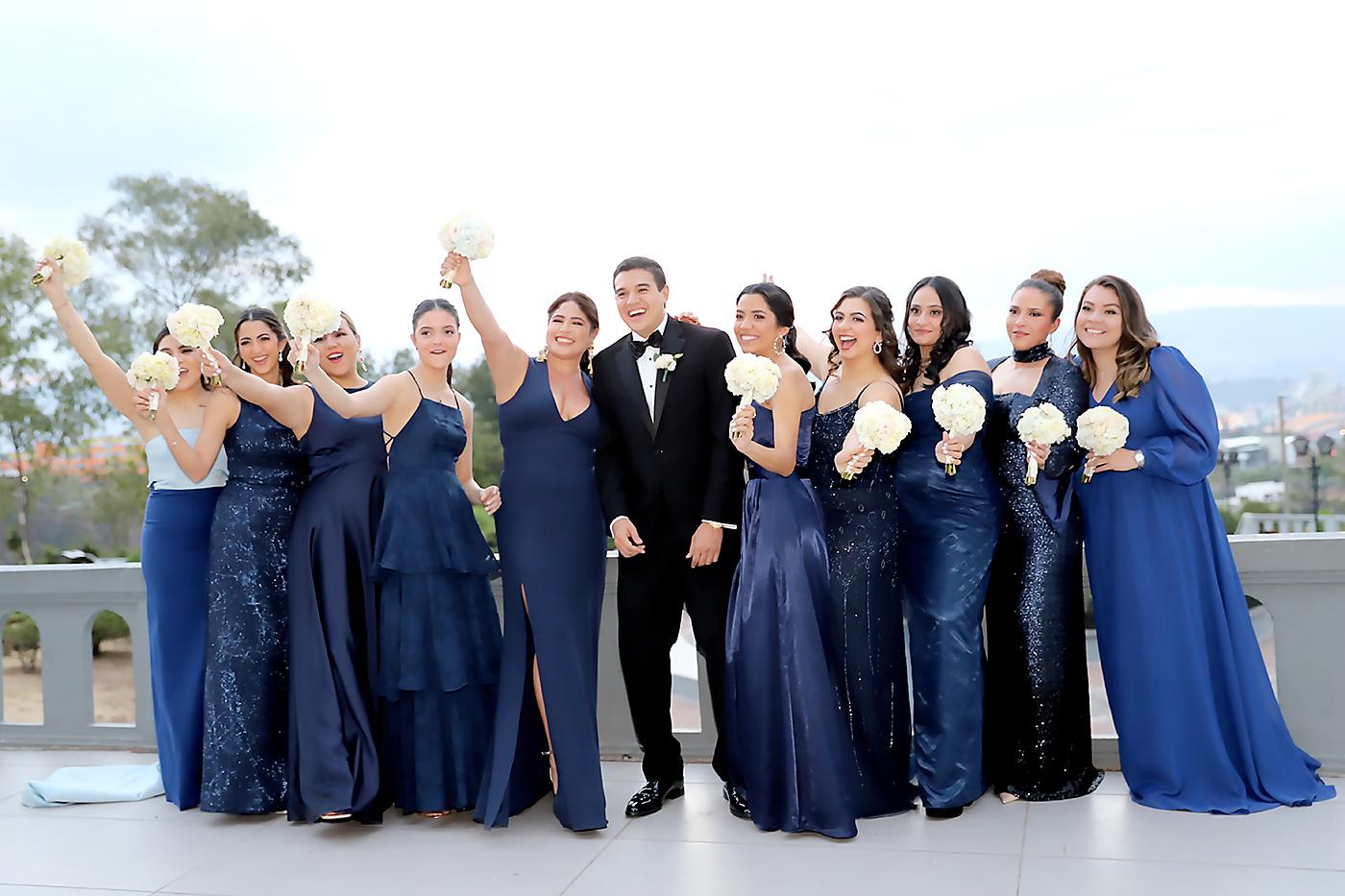Así fue la boda eclesiástica de Miguel Mejía y Sofía Buck