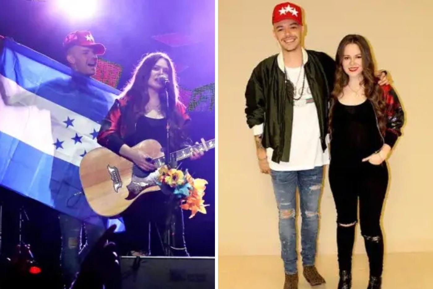 Los hondureños disfrutaron del dúo en 2017, cuando se presentaron el 8 de julio en Tegucigalpa, en el Palacio Universitario de los Deportes de la Universidad Nacional Autónoma. Fue parte de su exitoso Un Besito Más Tour, con canciones como “Chocolate”, “¡Corre!” y “Ecos de Amor”. Joy incluso lució una chaqueta del diseñador hondureño Fernando Alberto Atelier.