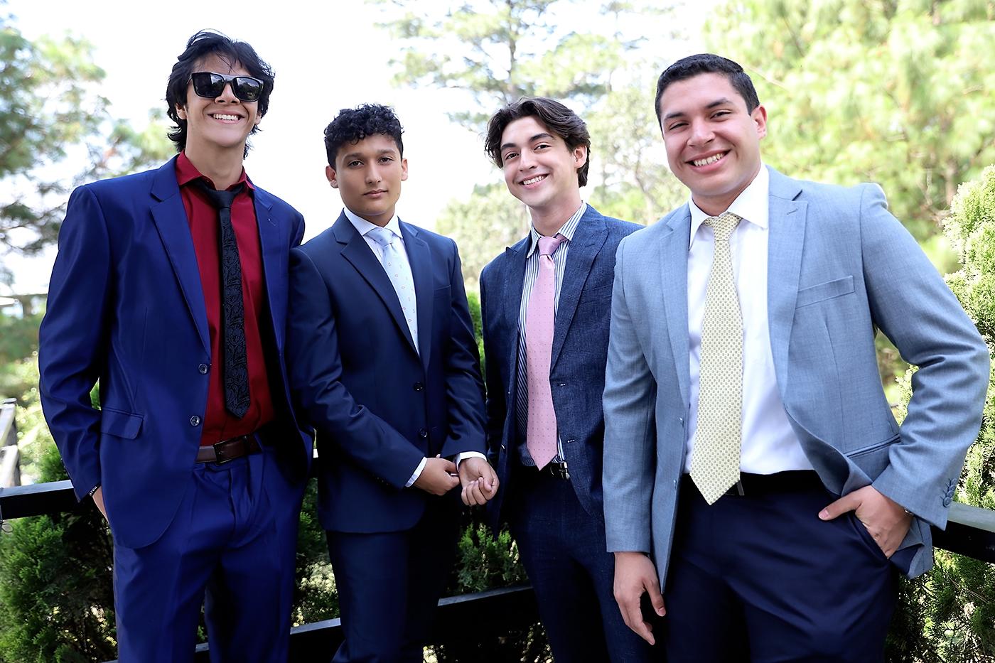 José Fernando Mejía, Gabriel Talbott, Carlos Sánchez y Abraham Lozano