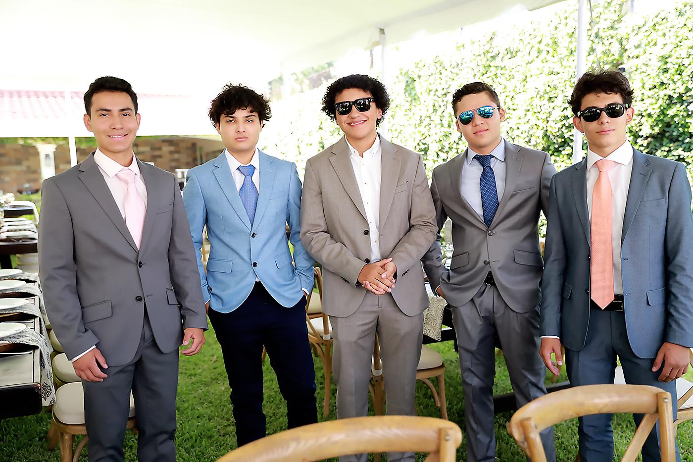 Carlos Chinchilla, Meinhard Bienst, Diego Zelaya, Ángel Batres y Marcelo Balsamo.