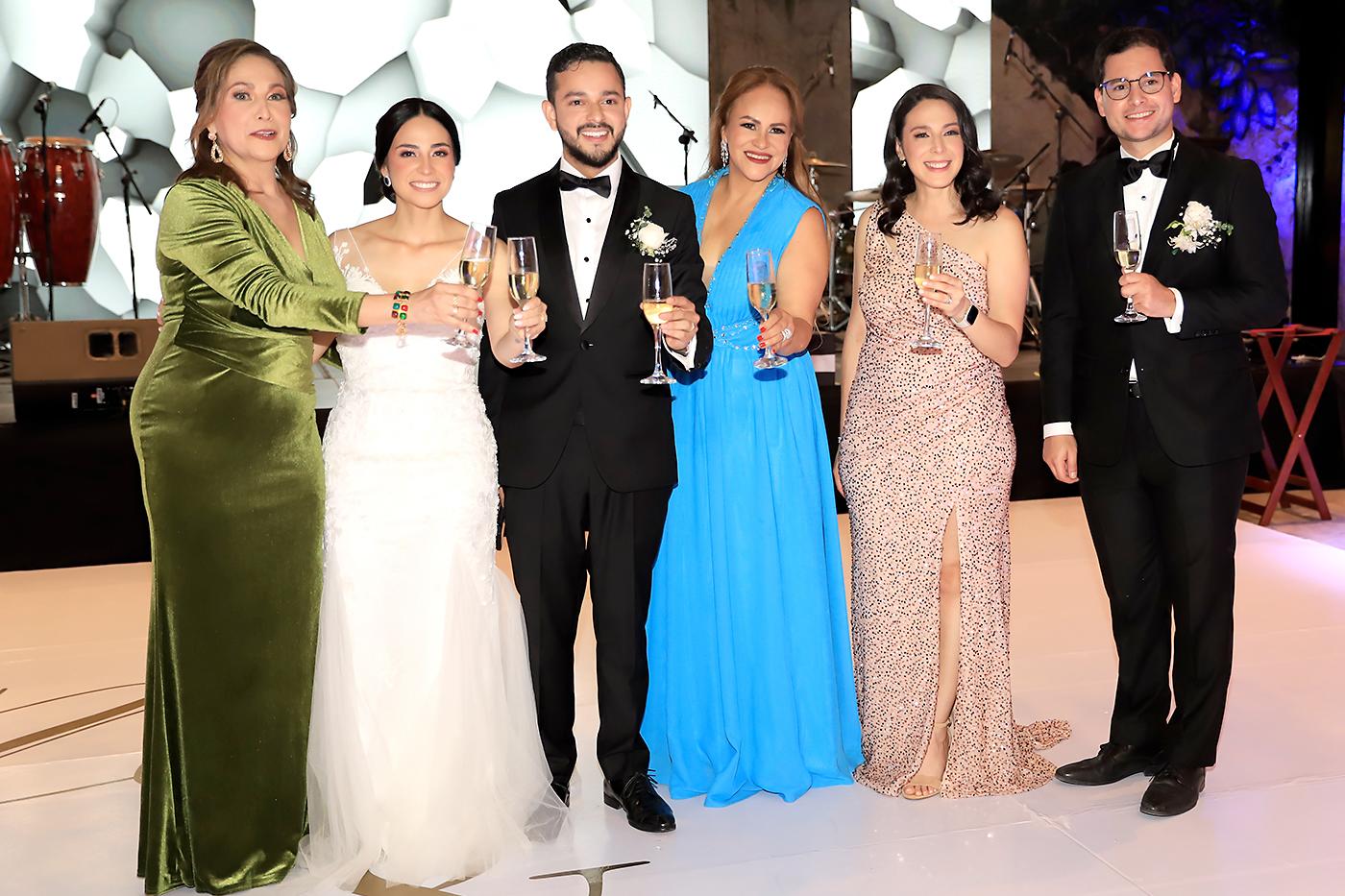 Así fue la boda de Michelle Clamer y Rolando Montero