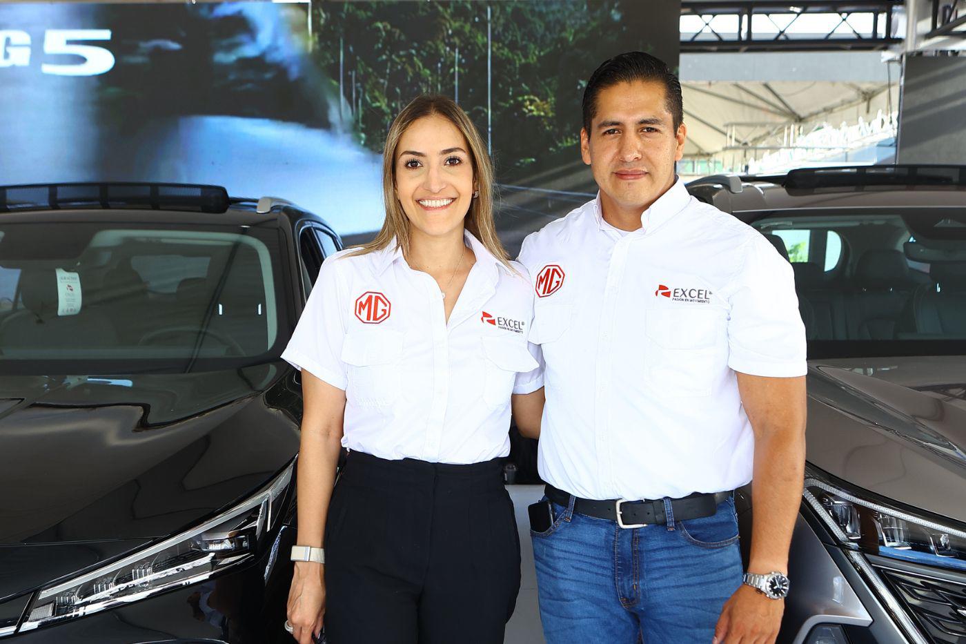 Colaboradores de MG Motors estuvieron presentes en la edición Expomóvil 2026.