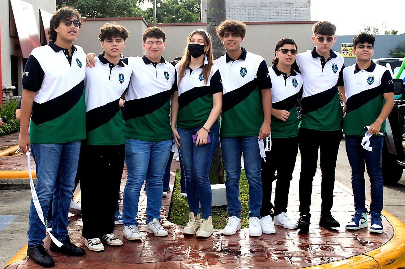 Gustavo Rivera, William Hall, José Valladares, Armida Arguello, Santiago Amaya, Sebastián Zavala, Daniel Fernández y Ángel Dubón.
