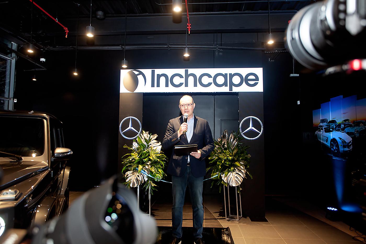 José Napoleón Mariona, director en Inchcape para el Norte de Centroamérica, durante su participación.