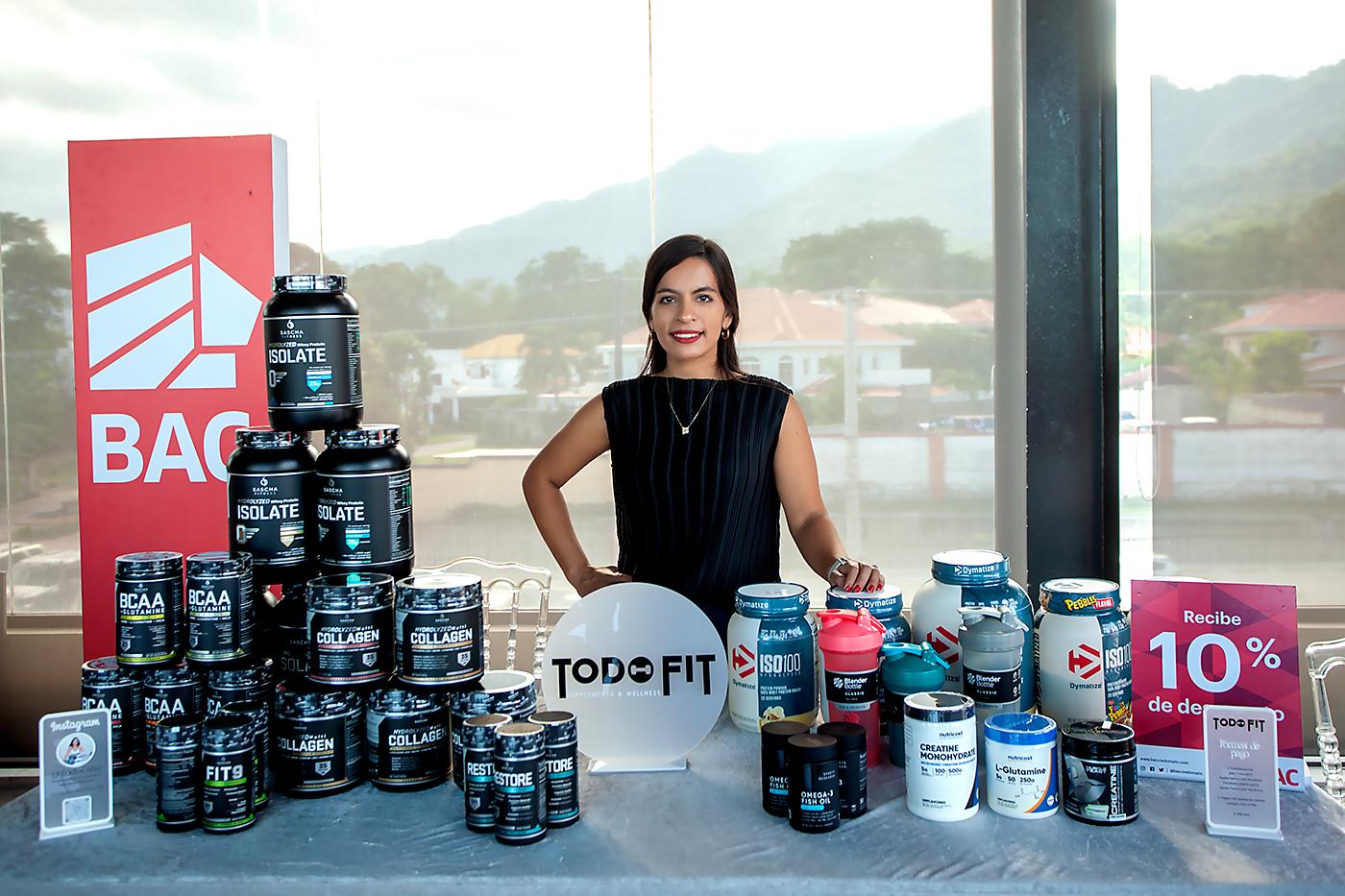 Nadia León y su marca Todo Fit.