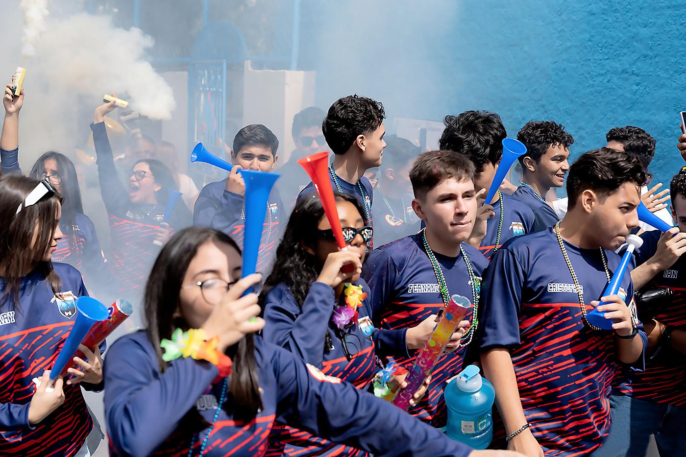Entrance de los seniors 2024 de England School
