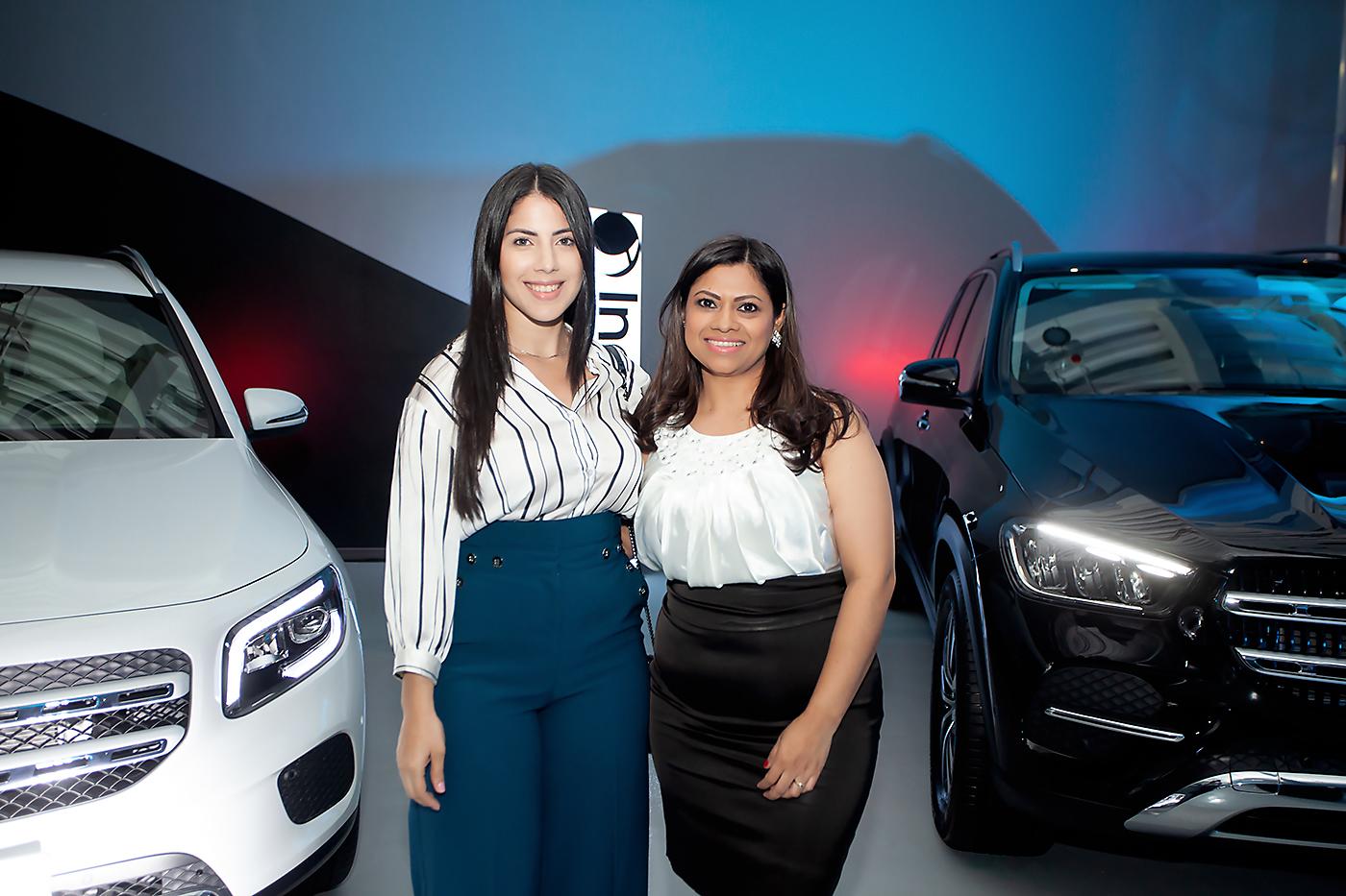 Ruth Canales y Rosa Posas.
