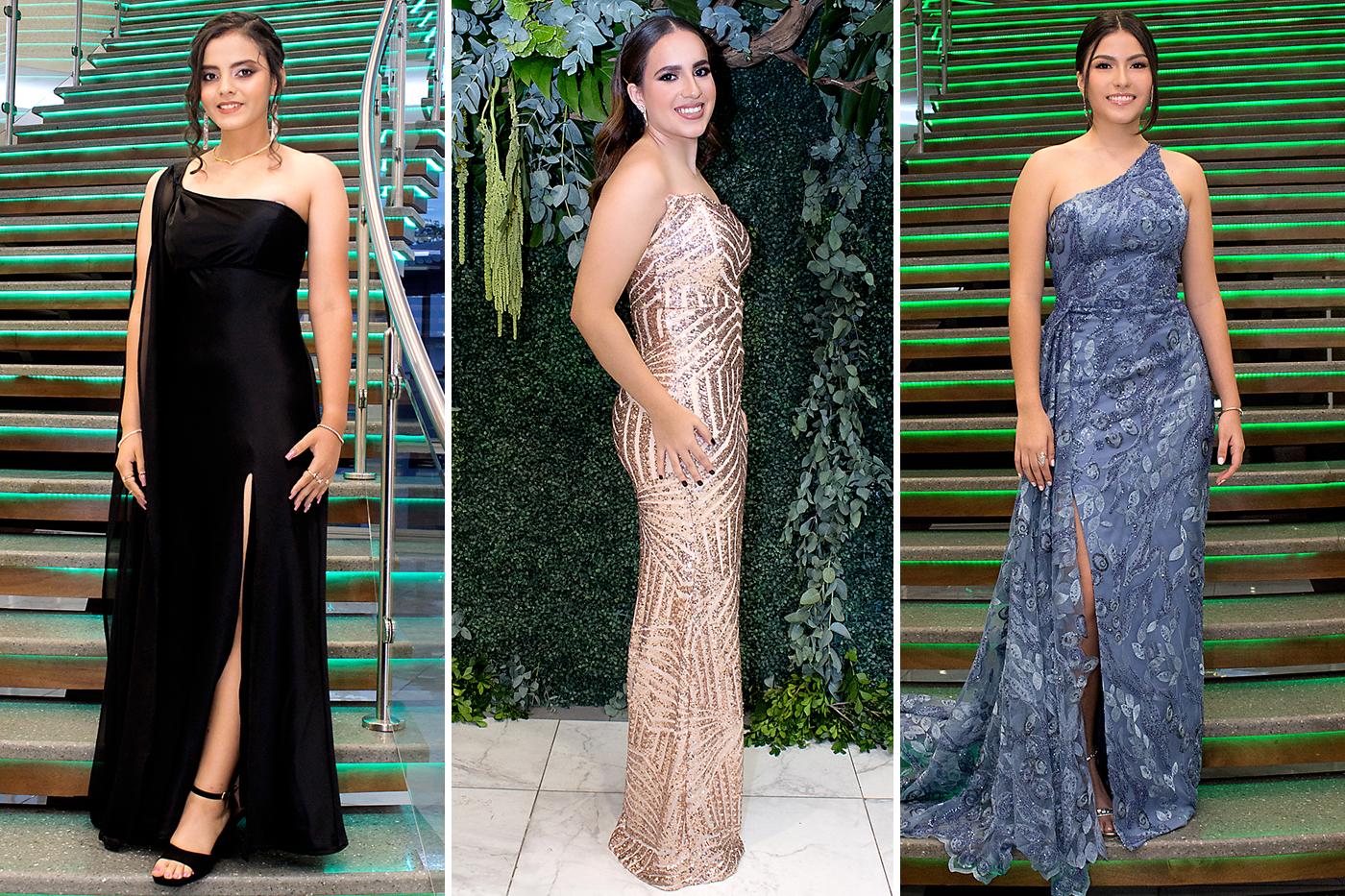Las seniors 2022 de la Escuela Santa María del Valle deslumbraron con sus hermoso vestidos en su PROM NIGHT. Aquí te dejamos algunos looks de la noche.