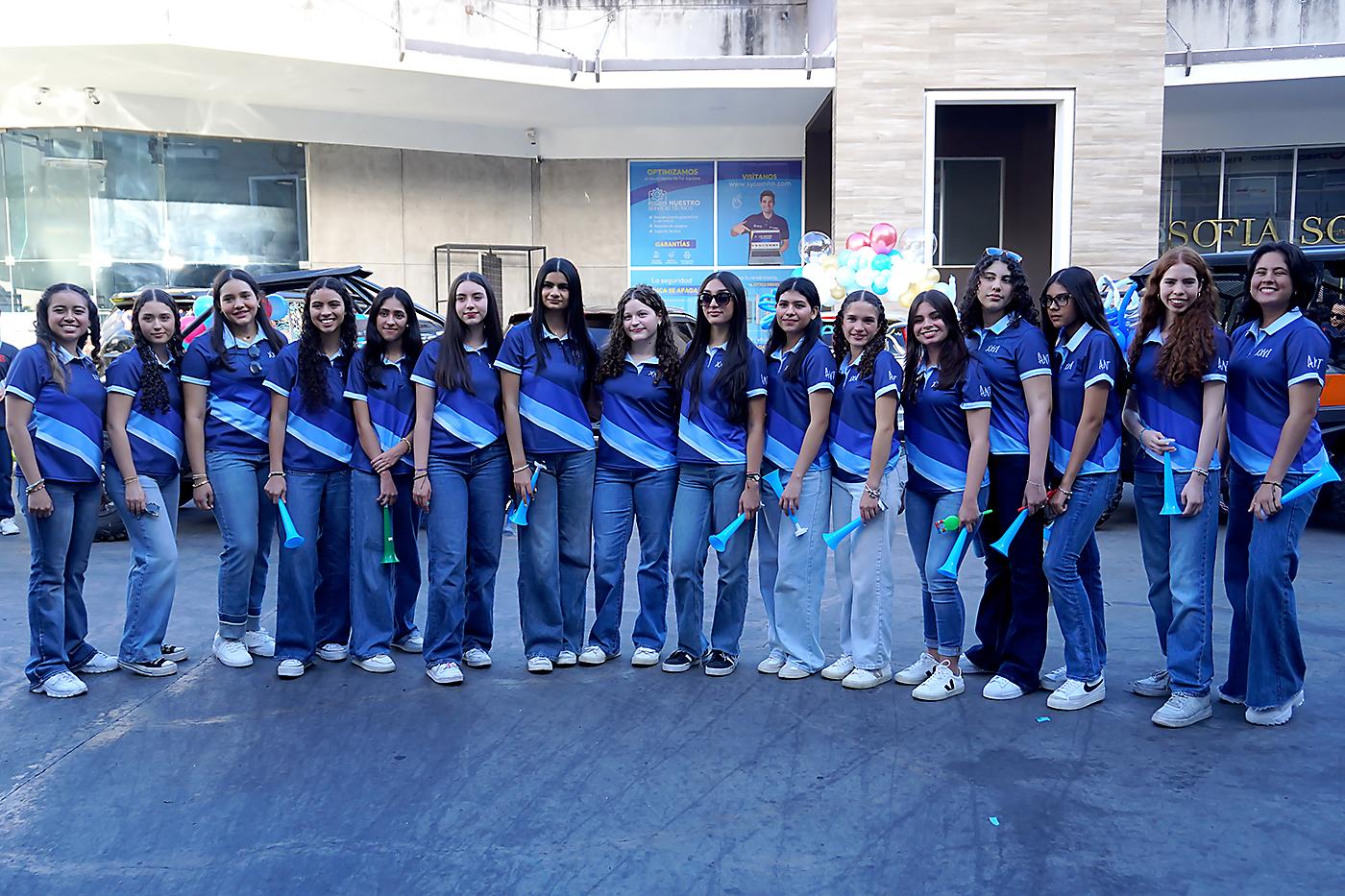 Desireé Lagos, Katya Bobadilla, María Lucía Bustillo, Paulina Ávila, Arianna Burgos, Natalia Ramírez, Antonella Asfura, Mariana Díaz, Elena Perez, Italia Cruz, Caterina Memoli, Laura Ramírez, Elena Matute, María Valentina Soto, Mónica Díaz y María José Perdomo.