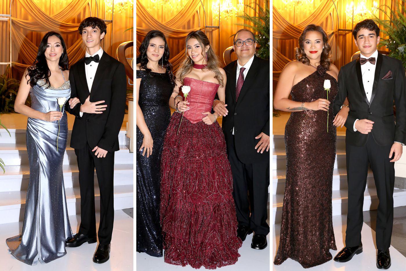 Entre sonrisas y emoción los seniors 2026 del Liceo Franco Hondureño desfilaron junto a sus padres llenos de orgullo en el Hotel Plaza Juan Carlos en su prom night marcando el inicio de una noche inolvidable junto a sus compañeros y familia.