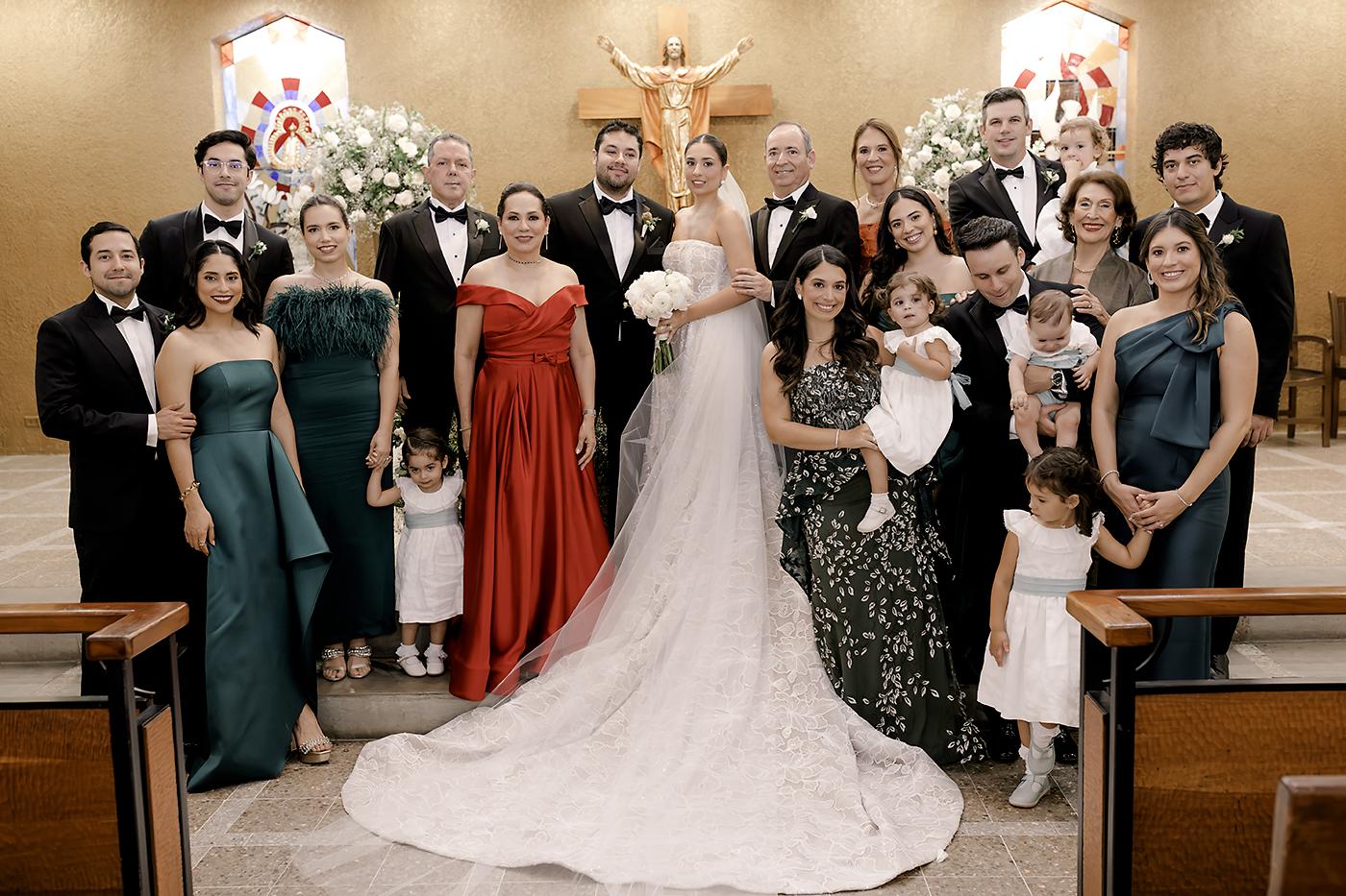 Las familia Bustillos y Ramírez unidas