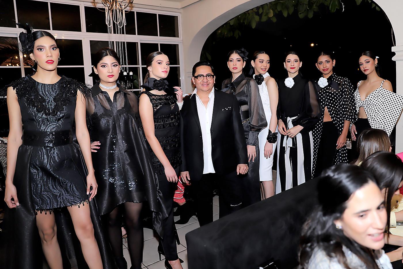 Una colección inspirada en Coco Chanel y en honor a la novia, presento el diseñador Miguel Chong 