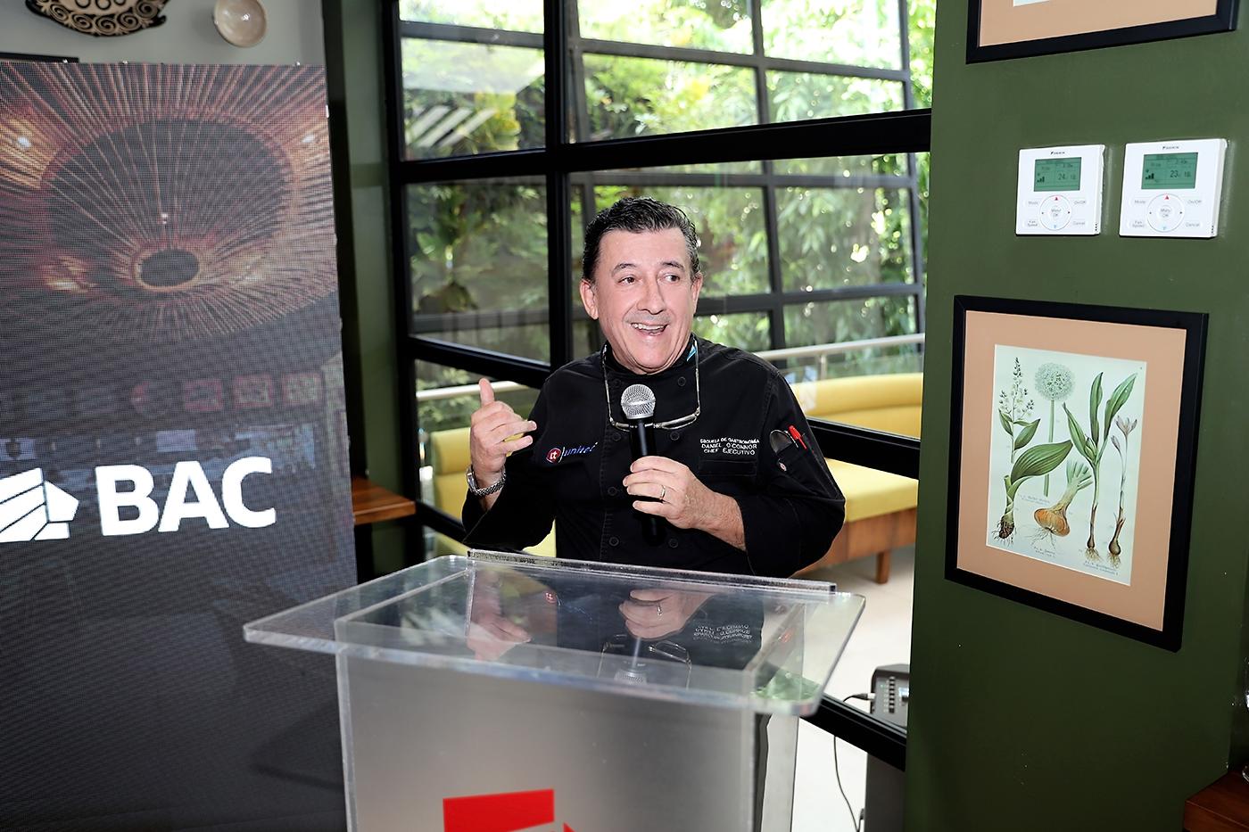 Daniel O´Connor, Chef Ejecutivo del Restaurante 9 Patrias