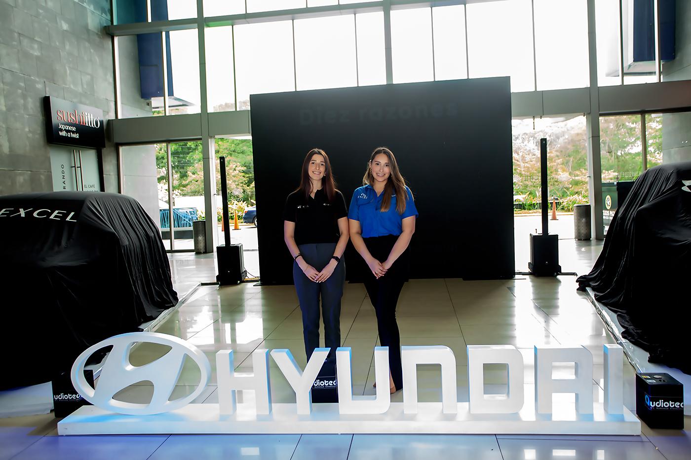 Francesca García y Brenda Alvarado de Excel San Pedro Sula.