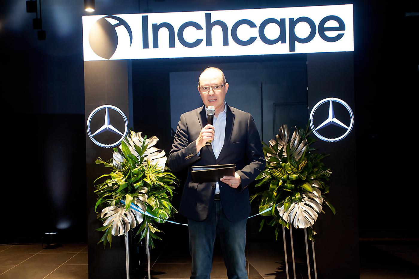 José Napoleón Mariona, director en Inchcape para el Norte de Centroamérica, durante su participación.