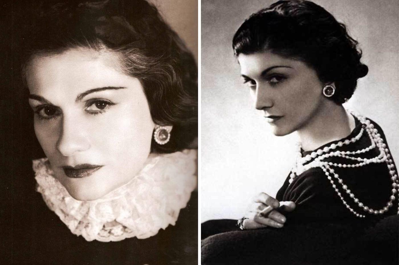 Su nombre real era Gabrielle Bonheur Chanel, el apodo “Coco” lo adoptó durante su juventud cuando trabajó como mucama y cantante en cabarets, donde se hizo famosa por su interpretación de la canción “Qui qu’a vu Coco”. 