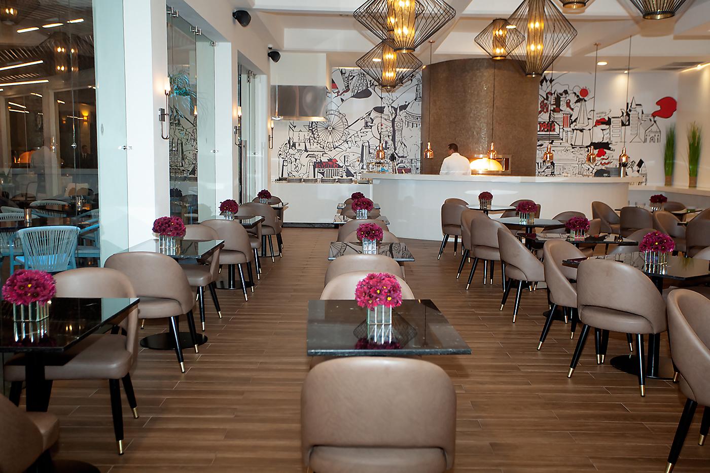 Así lució el restaurante Bambú, durante la apertura.
