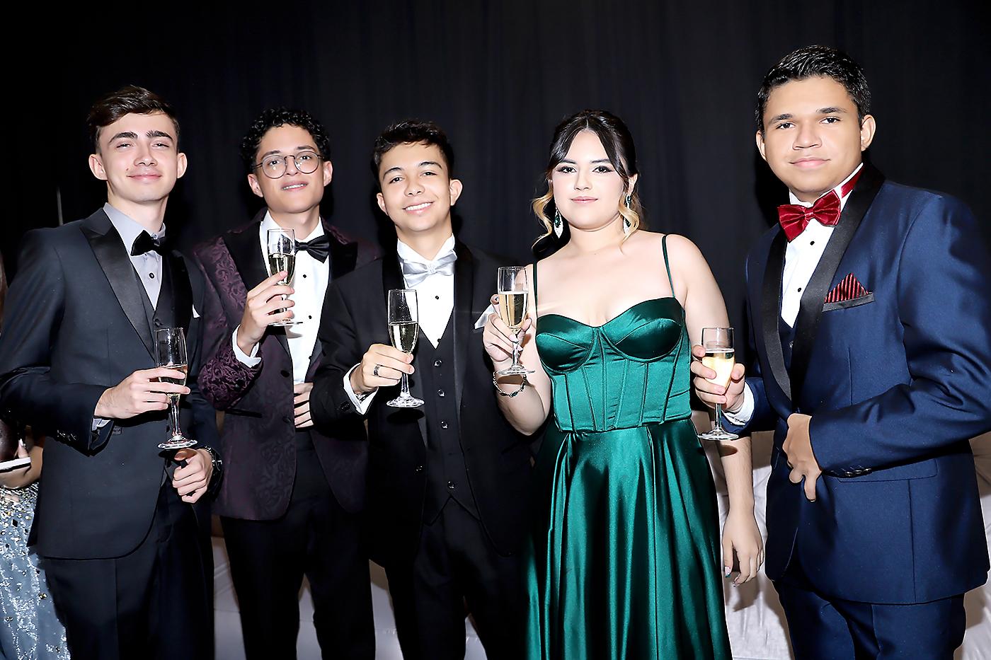 Luis Carlos Castillo, Javier Martínez, Renán Mairena, Alejandra Perdomo y Fernando Arturo Díaz