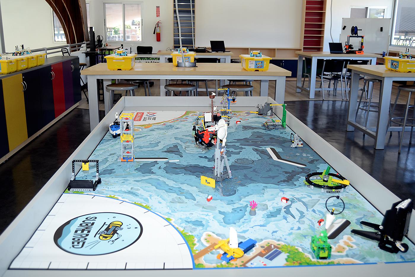 La inauguracion del Learning Center de Macris School