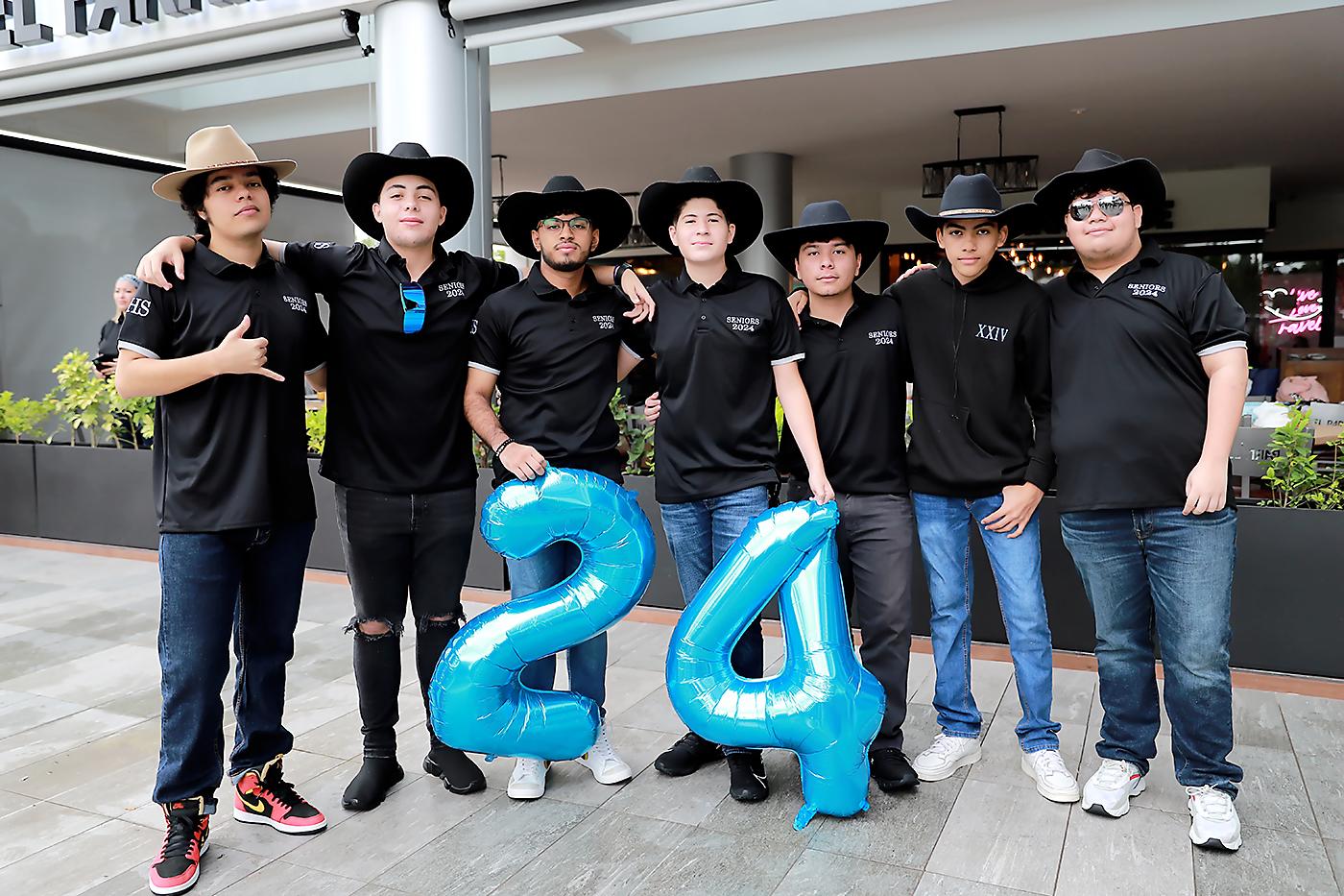 Diego Molina, José Sosa, Diego Mejía, Luis Lemus, José Aguilera, Daniel López y Ricardo Molina.