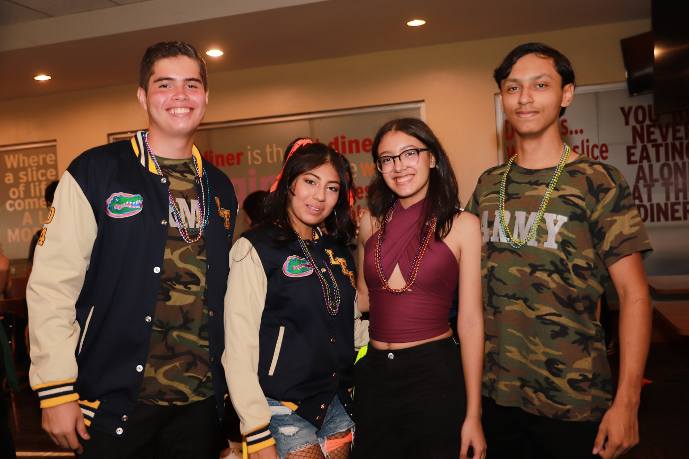 Diego Soto, Ana Bello, Avril Velásquez y Rodrigo López.