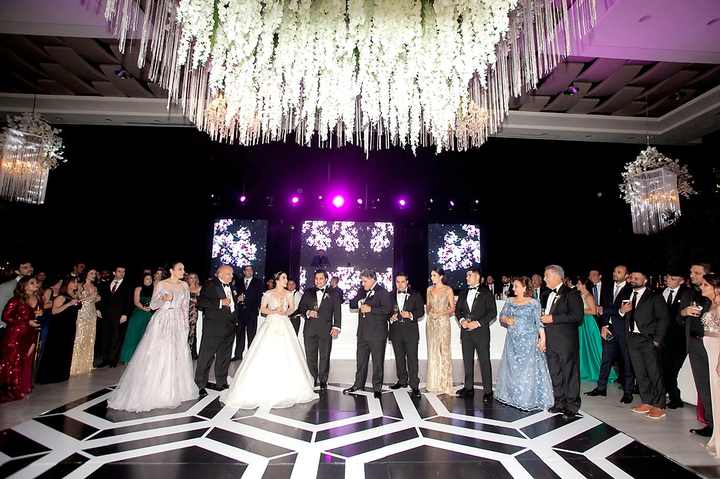 La recepción de la boda de Susana Gamero y Basilio Fuschich