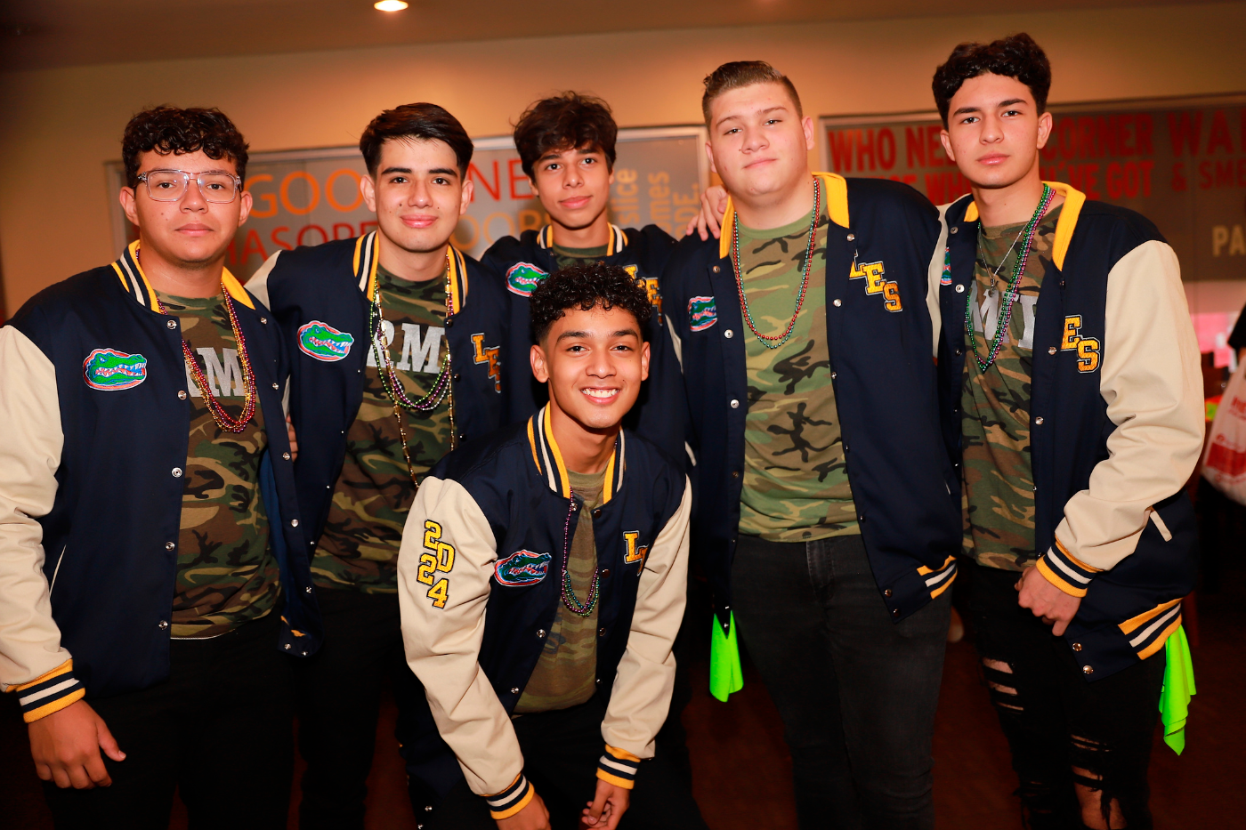 Ariel Hernández, Juan Vásquez, Sebastián Obando, Ósman Reyes, Ary Contreras y Diego Rivera.
