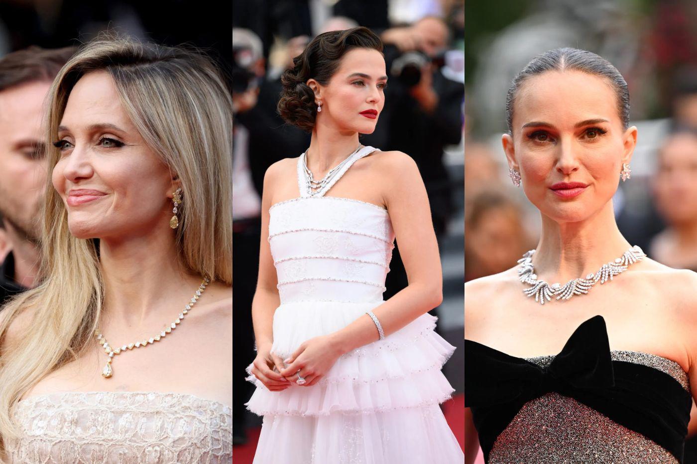 La alta joyería también brilló en el festival de cine, las celebridades lucieron hermosas obras de arte, desde Chopard, Messika; hasta Cartier, aquí presentamos algunas de ellas: