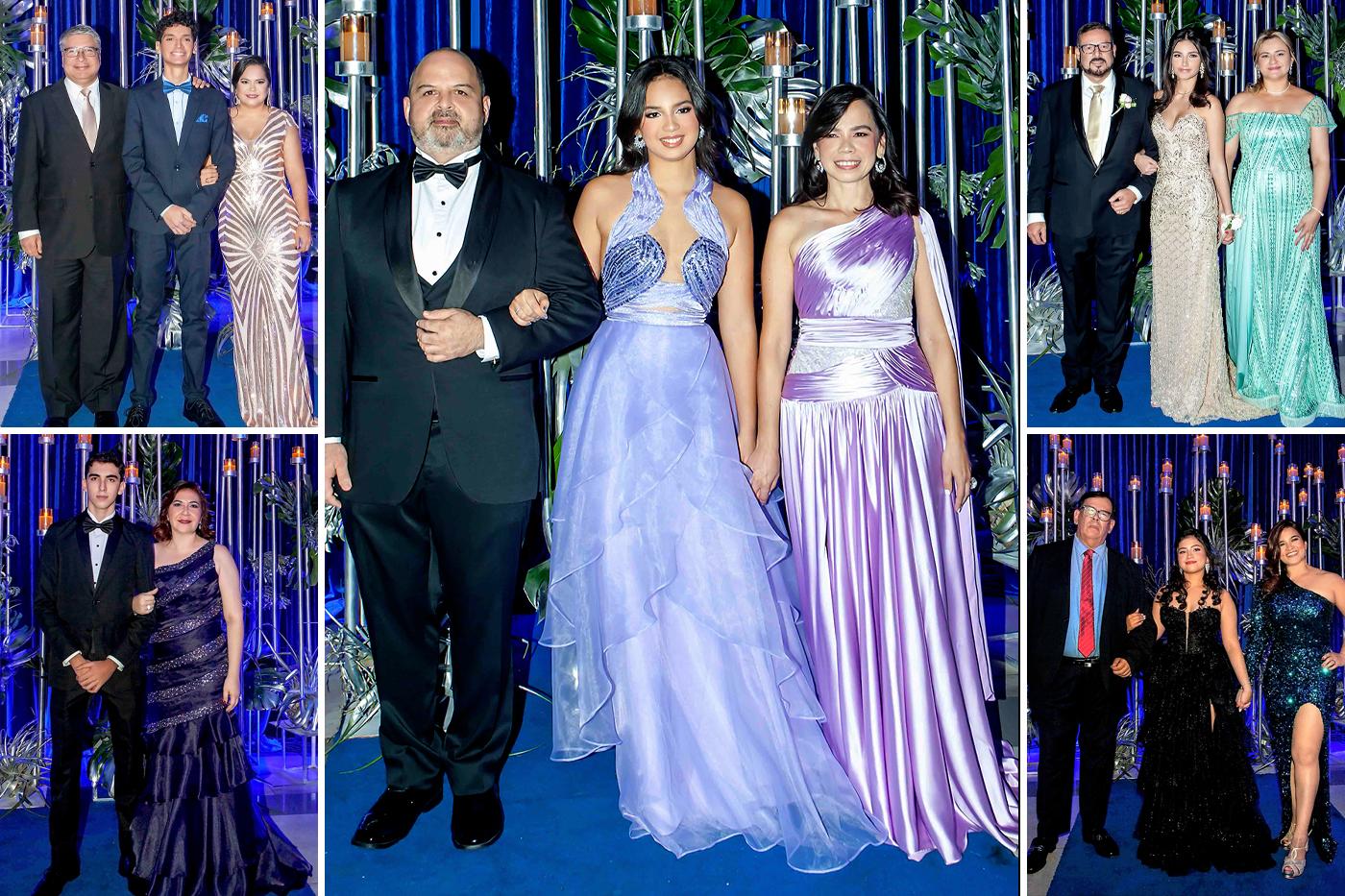 Felices y orgullosos de acompañar a sus hijos en la etapa final de la secundaria, así llegaron los padres de la promoción 2024 de la Escuela Bilingüe Episcopal El Buen Pastor. El momento culminante fue el desfile y el vals, creando recuerdos imborrables para los nuevos bachilleres en Ciencias y Humanidades.