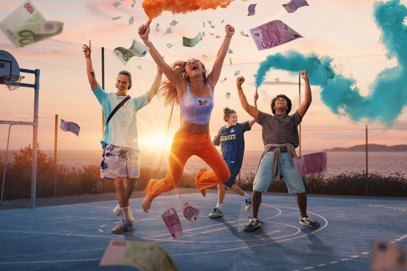 <i><b>Jóvenes y Millonarios. </b></i>La vida de cuatro jóvenes cambia de forma drástica, luego de ganarse la lotería, sin embargo, esto afectará sus relaciones, y tendrán que enfrentarse a desafíos al navegar por las complicaciones que nacen al poseer dinero y poder. Estará disponible en la plataforma el 13 de agosto de 2025. 
