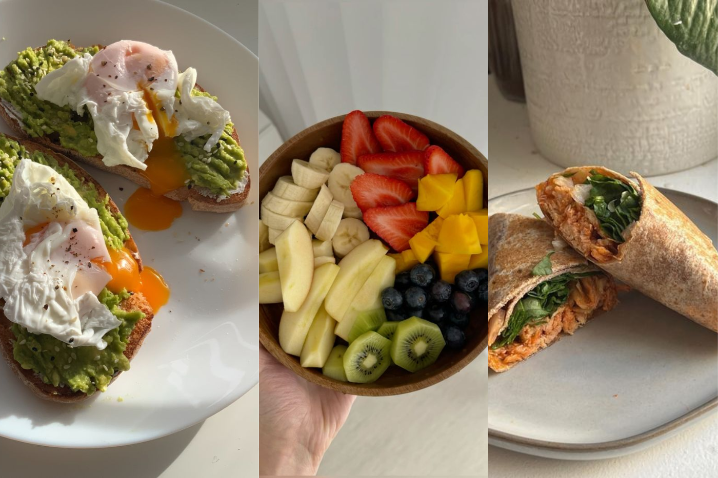¡No limites tu alimentación! Comer solo lechuga no te dará la energía necesaria para afrontar el día. Mejor explora nuevas recetas nutritivas, como tostadas con aguacate y huevo estrellado, ensalada de frutas frescas, pollo con brócoli y arroz integral, wraps de pollo con lechuga y muchas otras opciones deliciosas.