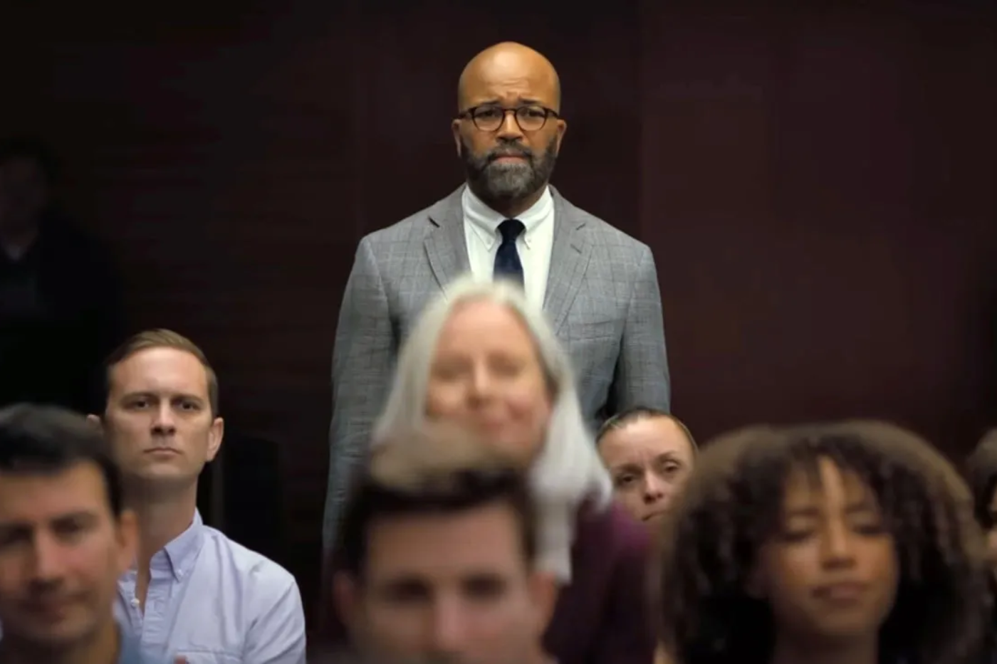 <b>Jeffrey Wright - American Fiction</b>El actor da vida al profesor de inglés y escritor Thelonious “Monk” Ellison en ‘American Fiction’, donde interpreta a un autor que, bajo un seudónimo, escribe una novela satírica con la intención de exponer la hipocresía de la industria editorial.