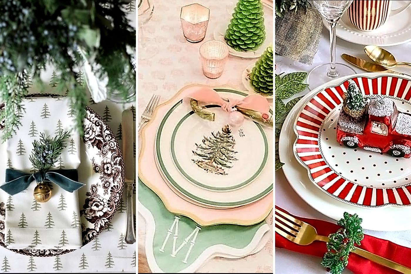 Y las protagonista de Navidad y Año nuevo, son las mesas. La manera de decorarlas y agregarle detalles de esa tierna época quedaran grabadas en la mente de los familiares y amigos. 
