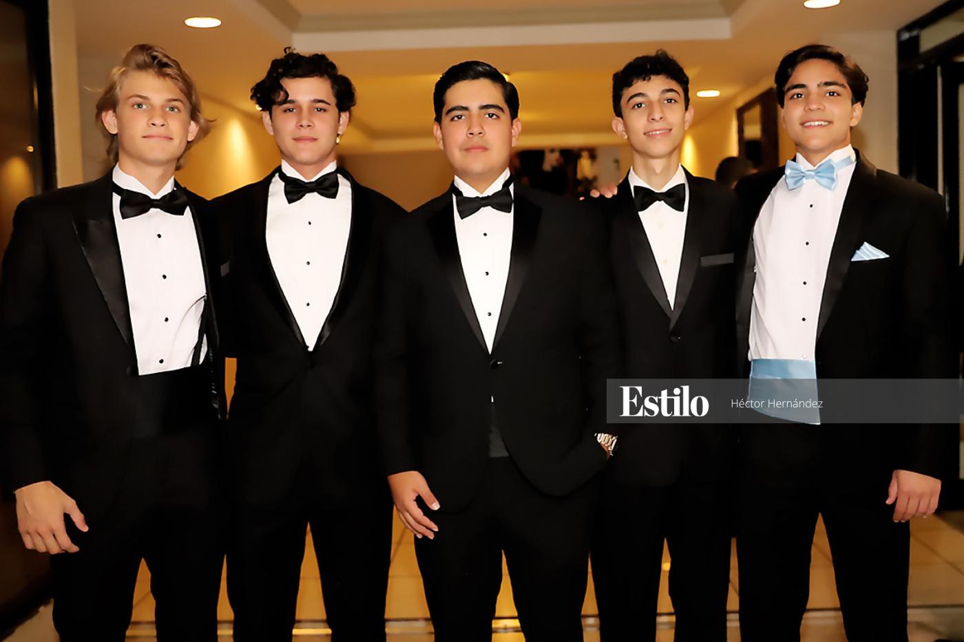 Rodrigo Paredes, Luis Enrique Clare, Héctor Leonel Rodríguez, Jorge Acosta Atala y Jordi Roig Ferrera