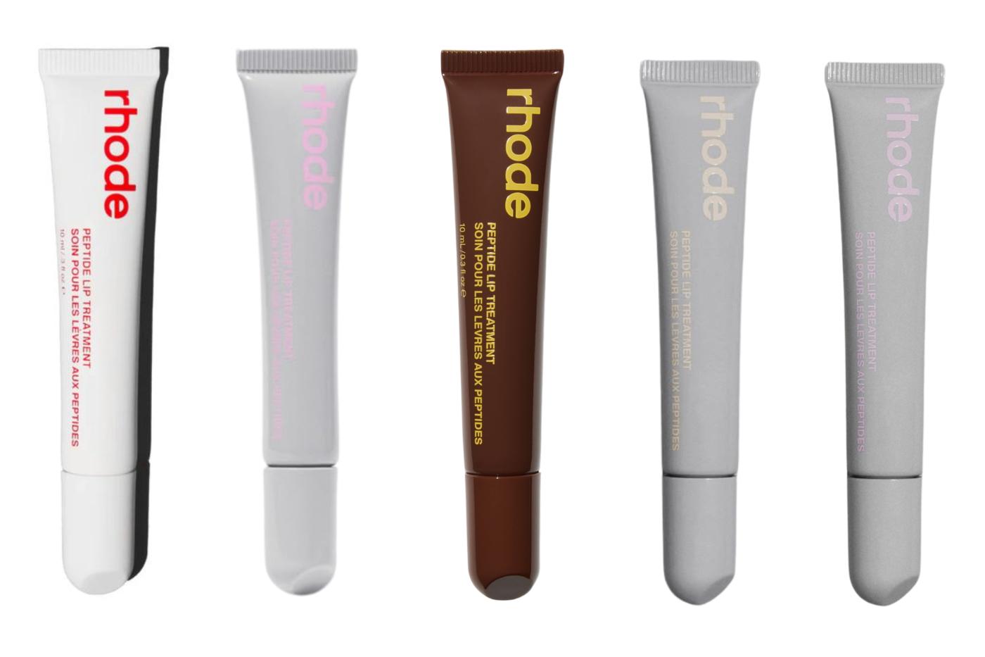 <b> Peptide Lip Treatment</b>Un tratamiento nutritivo icónico de Rhode que repara, fortalece y mantiene labios suaves y voluminosos. Incluye aromas variados como fresa, vainilla, caramelo, sandia y su newest colaboración con Justin Bieber caramilized banana.