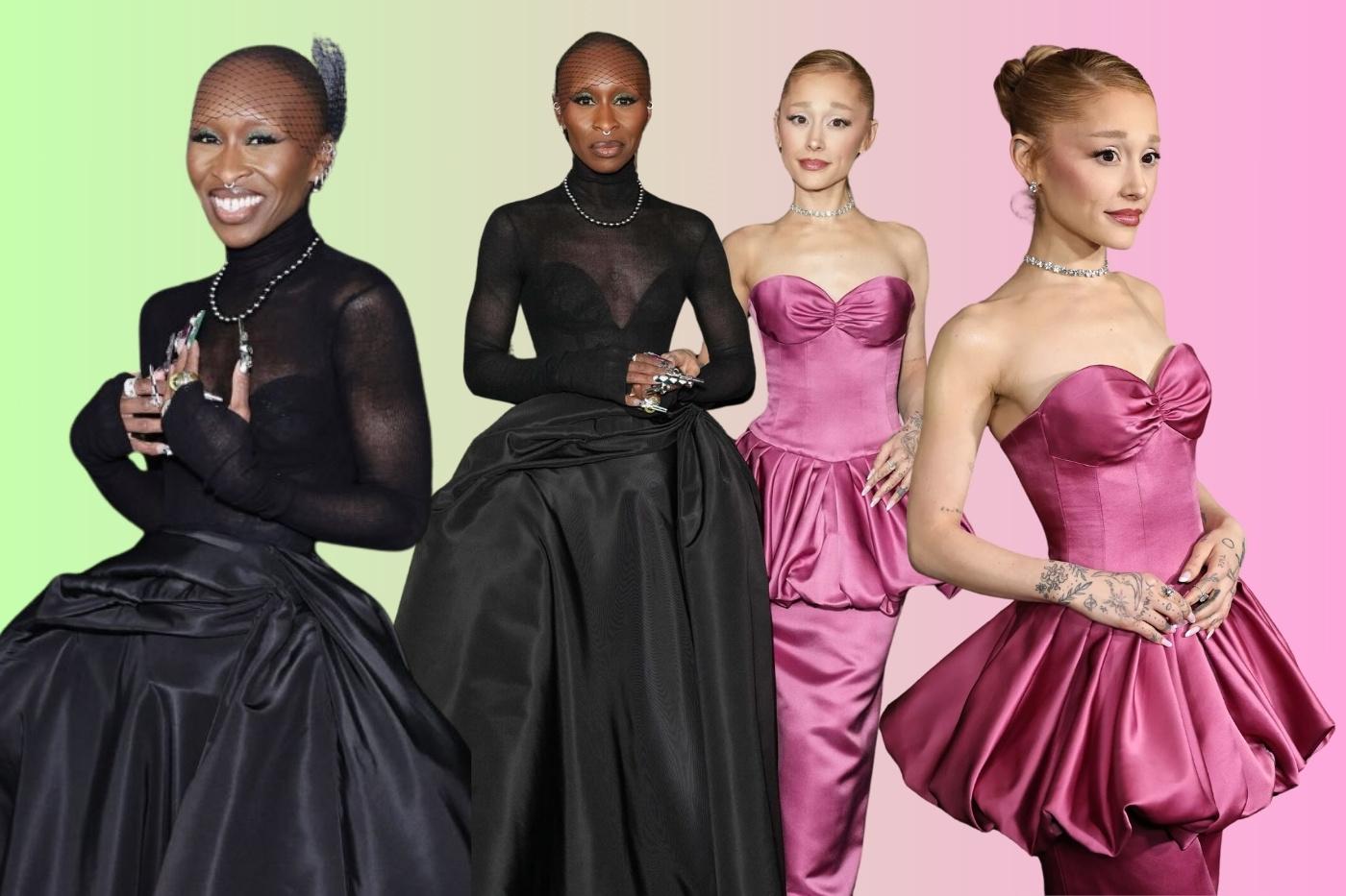 El 14 de noviembre, <i>Wicked</i> regresó a Nueva York para una proyección especial en el Museo de Arte Moderno. Cynthia Erivo usó un vestido personalizado de Dior, que combinaba un corpiño transparente, una falda de seda y un tocado con velo diseñado por Stephen Jones. Ariana Grande optó por un vestido de Louis Vuitton confeccionado en satén color frambuesa con detalles de peplum, acompañado de joyas de Lorraine Schwartz. 