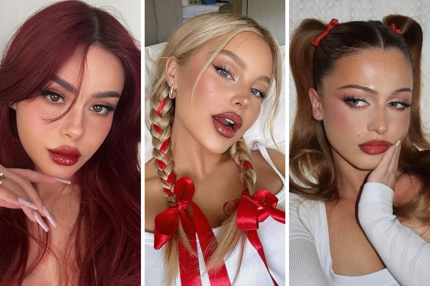 <b>Cherry Makeup</b>El maquillaje inspirado en cerezas está conquistando el mundo de la belleza con tonos sutiles de rojo y rosa, desde labios irresistibles hasta ojos encantadores, sin duda es una manera perfecta de expresar tu estilo.