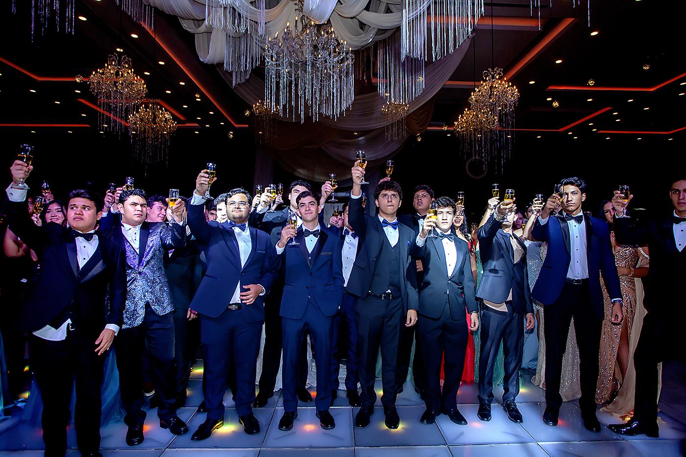 Gael Osorto, Marlon Ramírez, Sebastián Sabillón, Jorge García, Santiago Romero, Carlos Alvarado, Lenin Benitez y Farid Kury.